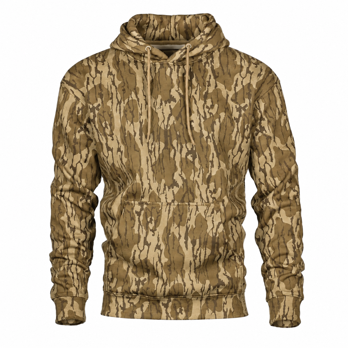 Mossy Oak Bottomland Hoodie: Camouflage Hunting Apparel for Outdoor Enthusiasts