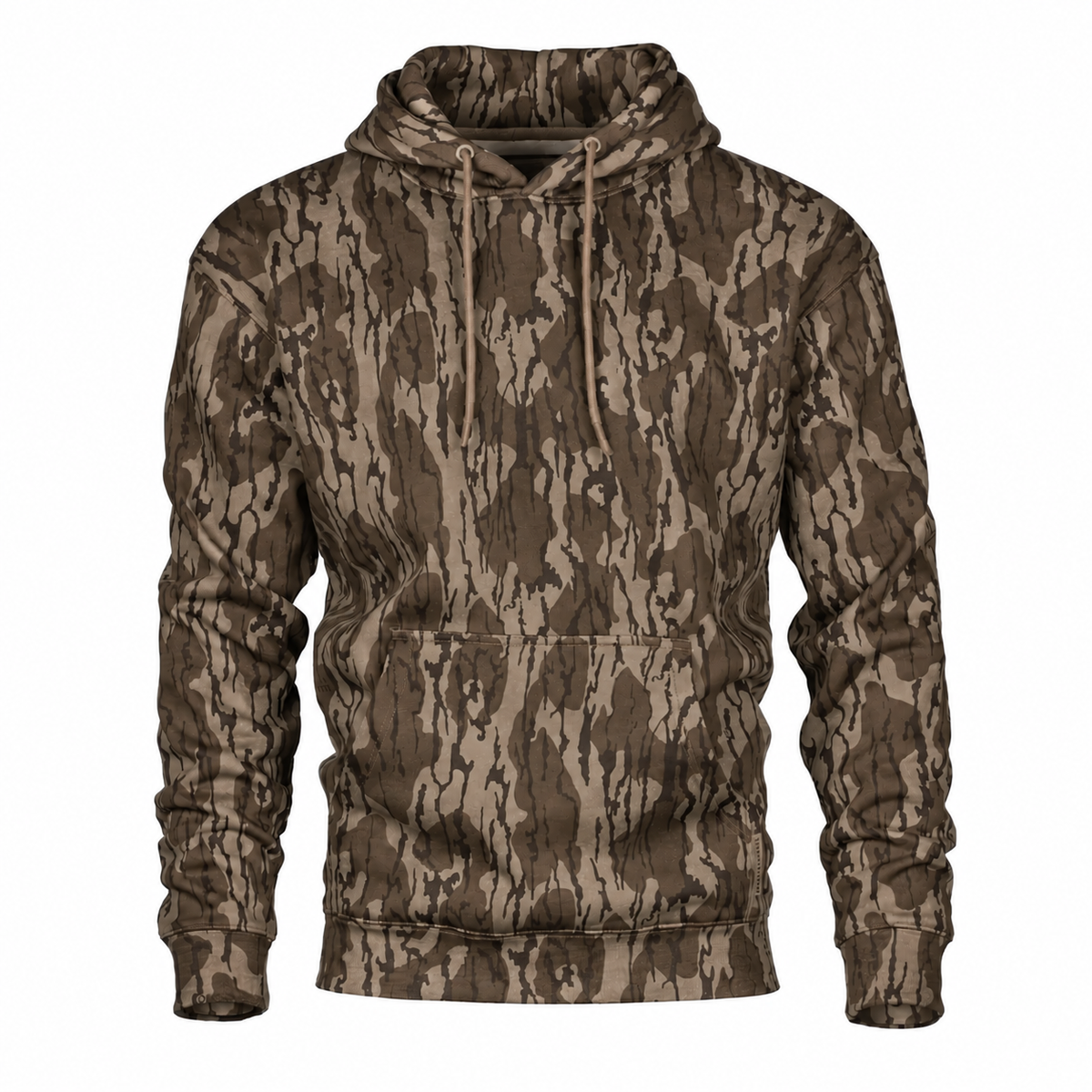 Mossy Oak Bottomland Hoodie: Camouflage Hunting Apparel for Outdoor Enthusiasts