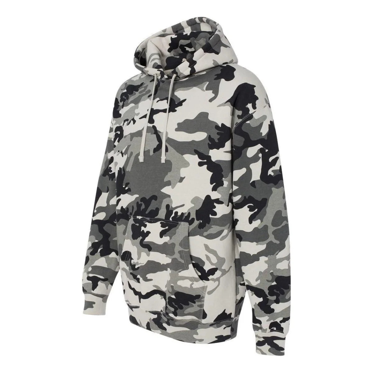Men s Camo Hooded Pullover Sweatshirt - Stylish Outdoor Apparel for Men