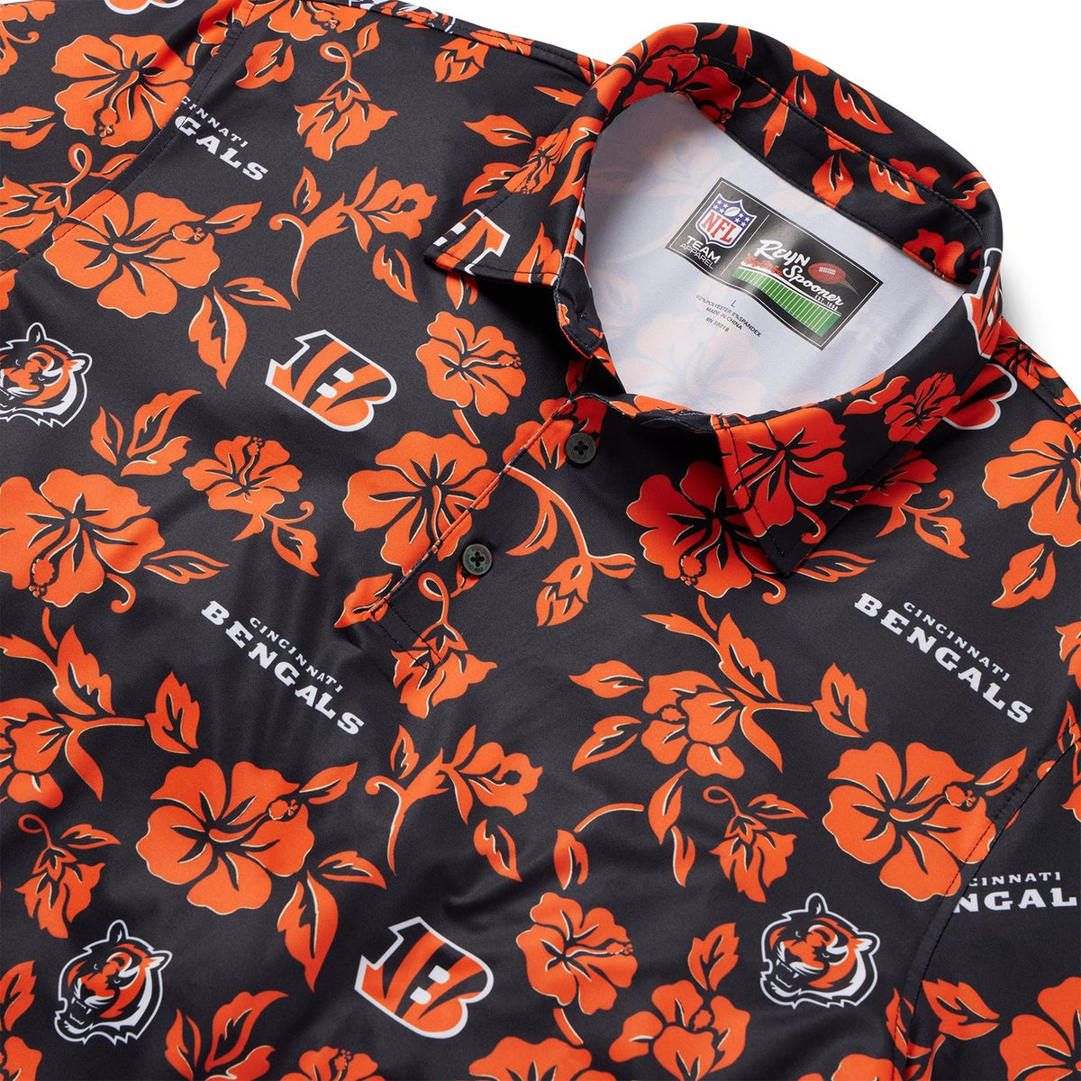 CINCINNATI BENGALS PUA PERFORMANCE POLO