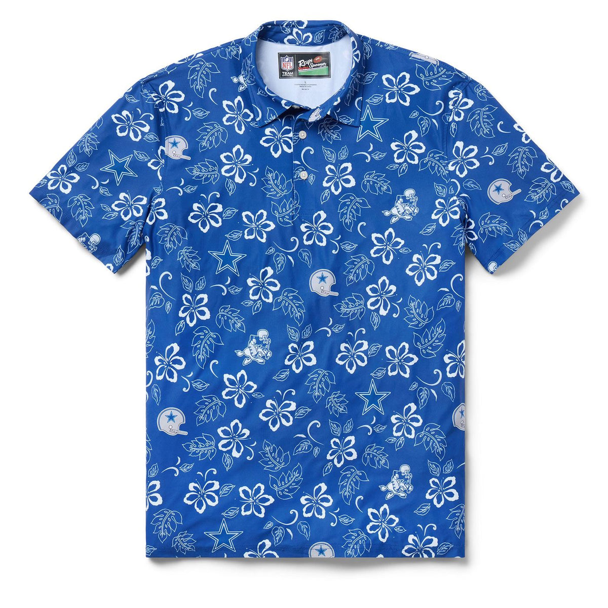 DALLAS COWBOYS THROWBACK PERFORMANCE POLO