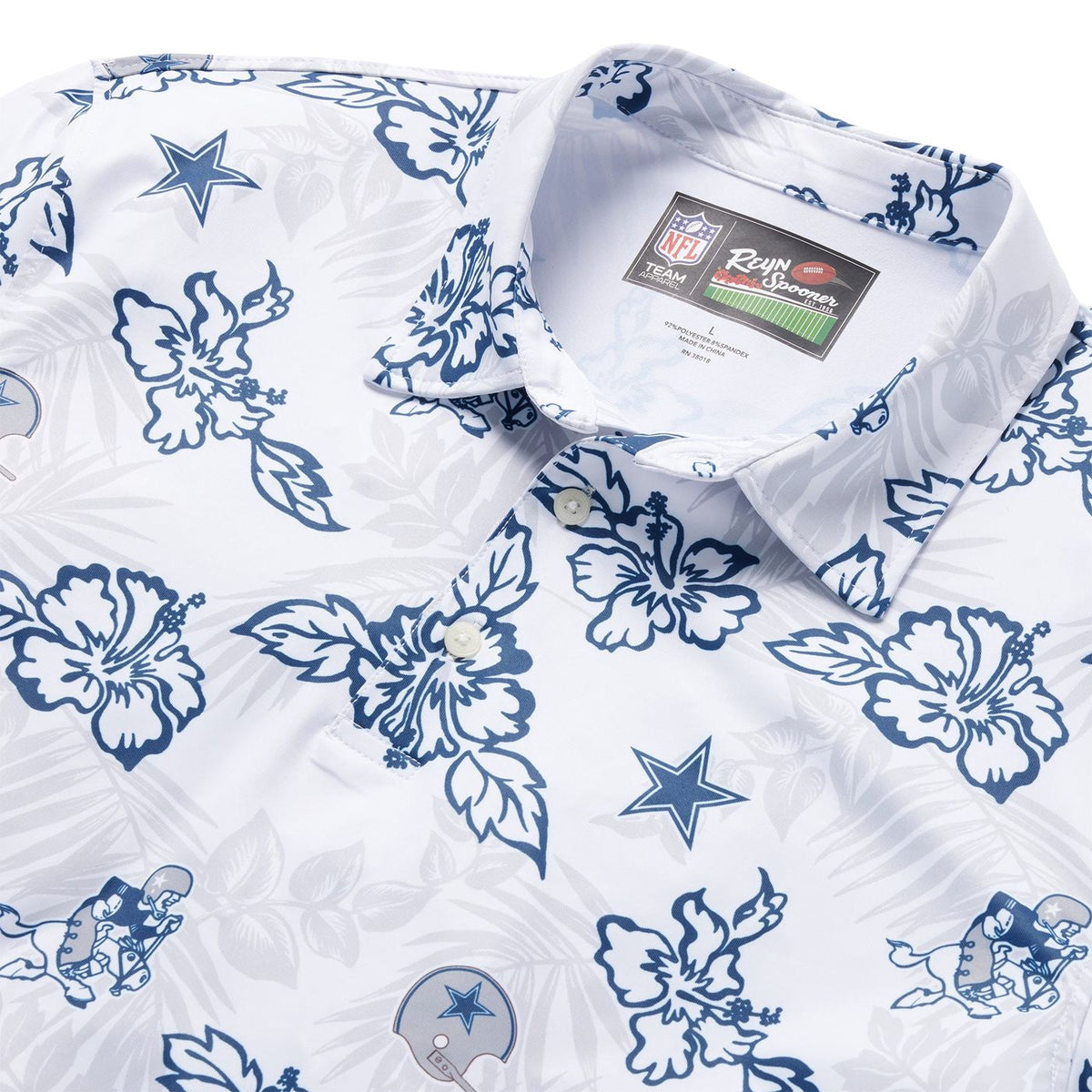 DALLAS COWBOYS THROWBACK PERFORMANCE POLO