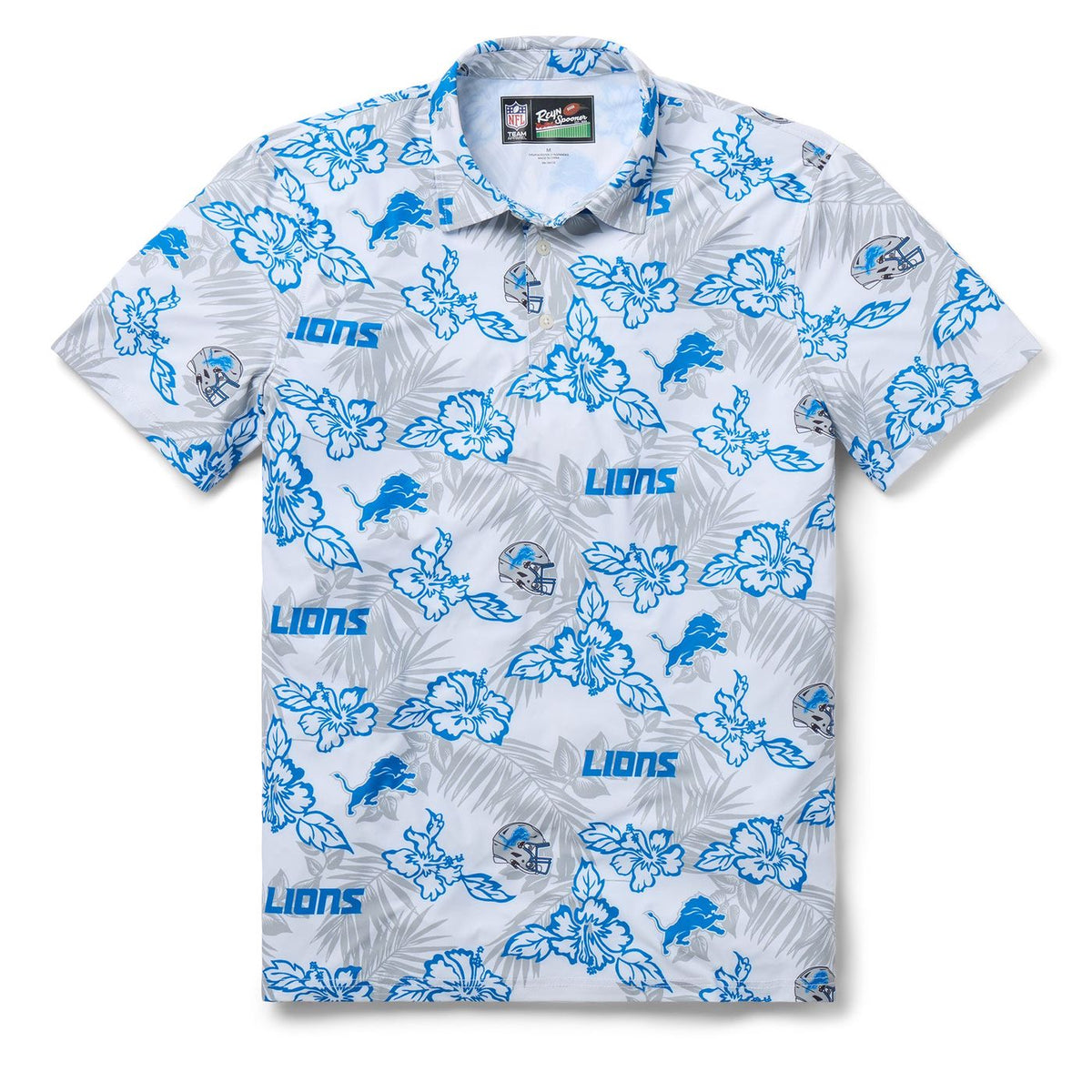 DETROIT LIONS GAME DAY PERFORMANCE POLO