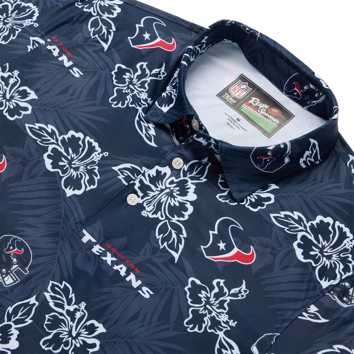 HOUSTON TEXANS PUA PERFORMANCE POLO
