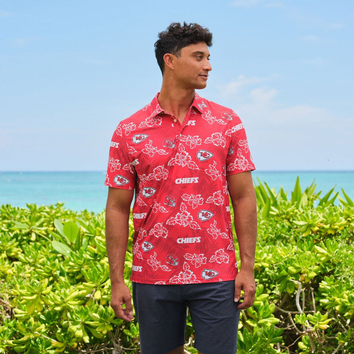KANSAS CITY CHIEFS GAME DAY PERFORMANCE POLO