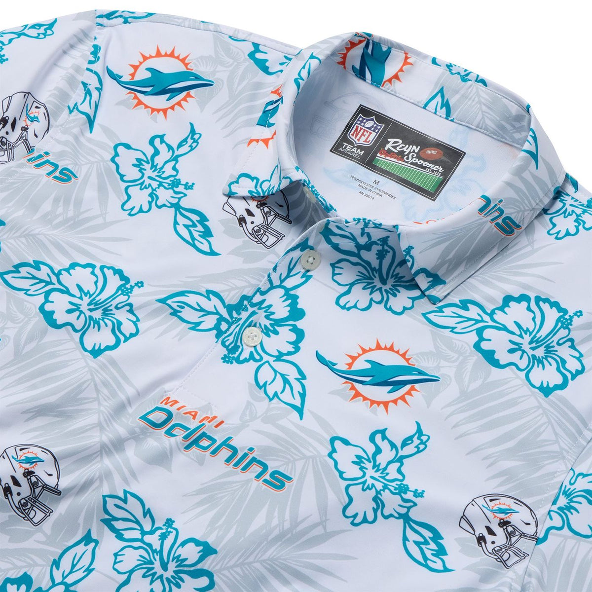 MIAMI DOLPHINS GAME DAY PERFORMANCE POLO
