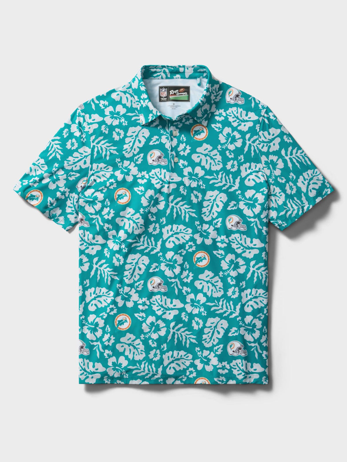 MIAMI DOLPHINS THROWBACK PERFORMANCE POLO