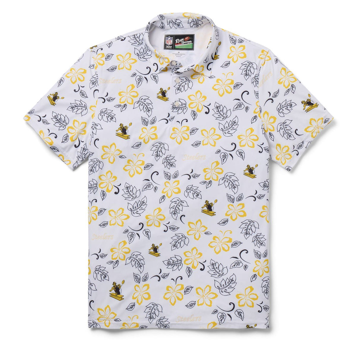 PITTSBURGH STEELERS THROWBACK PERFORMANCE POLO