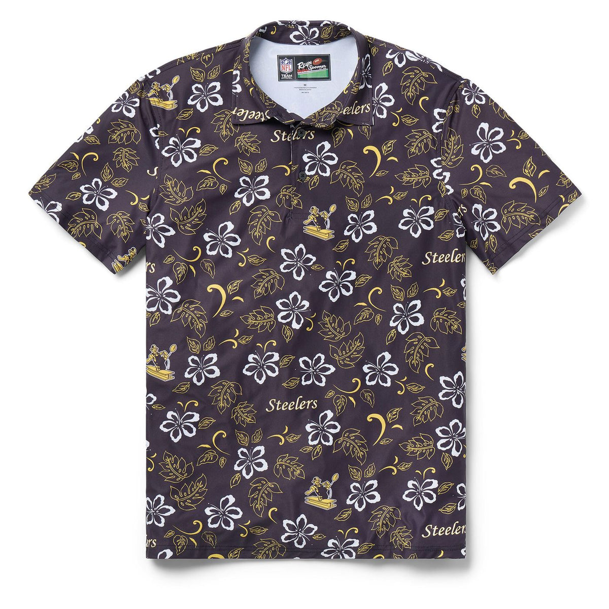 PITTSBURGH STEELERS THROWBACK PERFORMANCE POLO