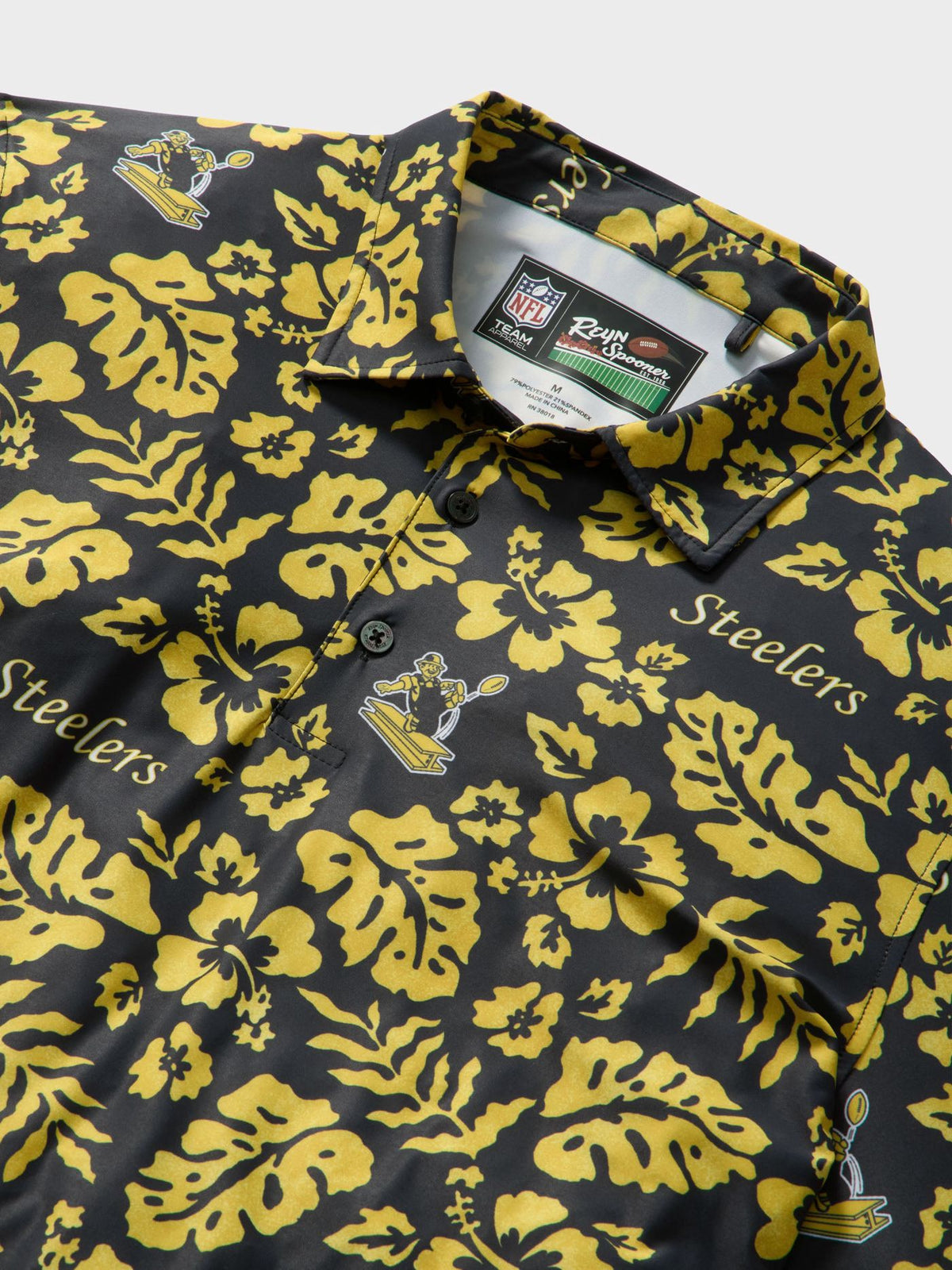 PITTSBURGH STEELERS THROWBACK PERFORMANCE POLO