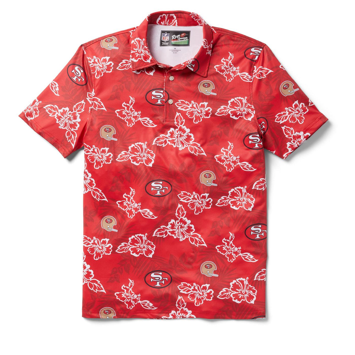 SAN FRANCISCO 49ERS THROWBACK PERFORMANCE POLO