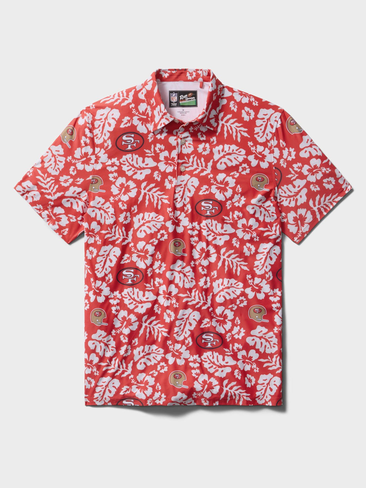 SAN FRANCISCO 49ERS THROWBACK PERFORMANCE POLO