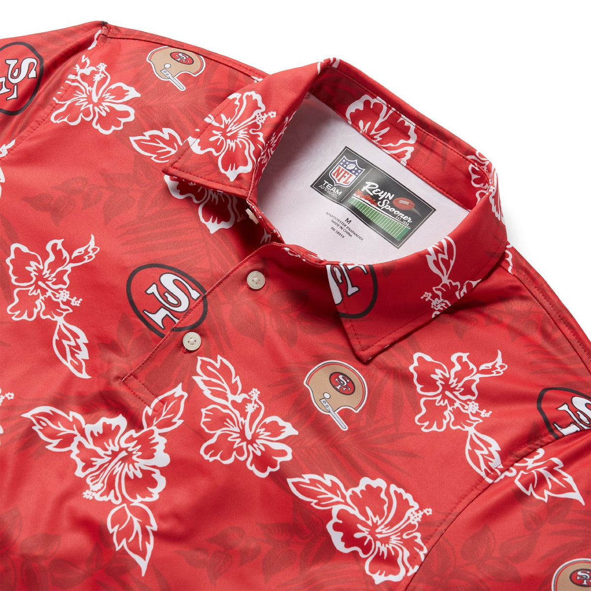 SAN FRANCISCO 49ERS THROWBACK PERFORMANCE POLO