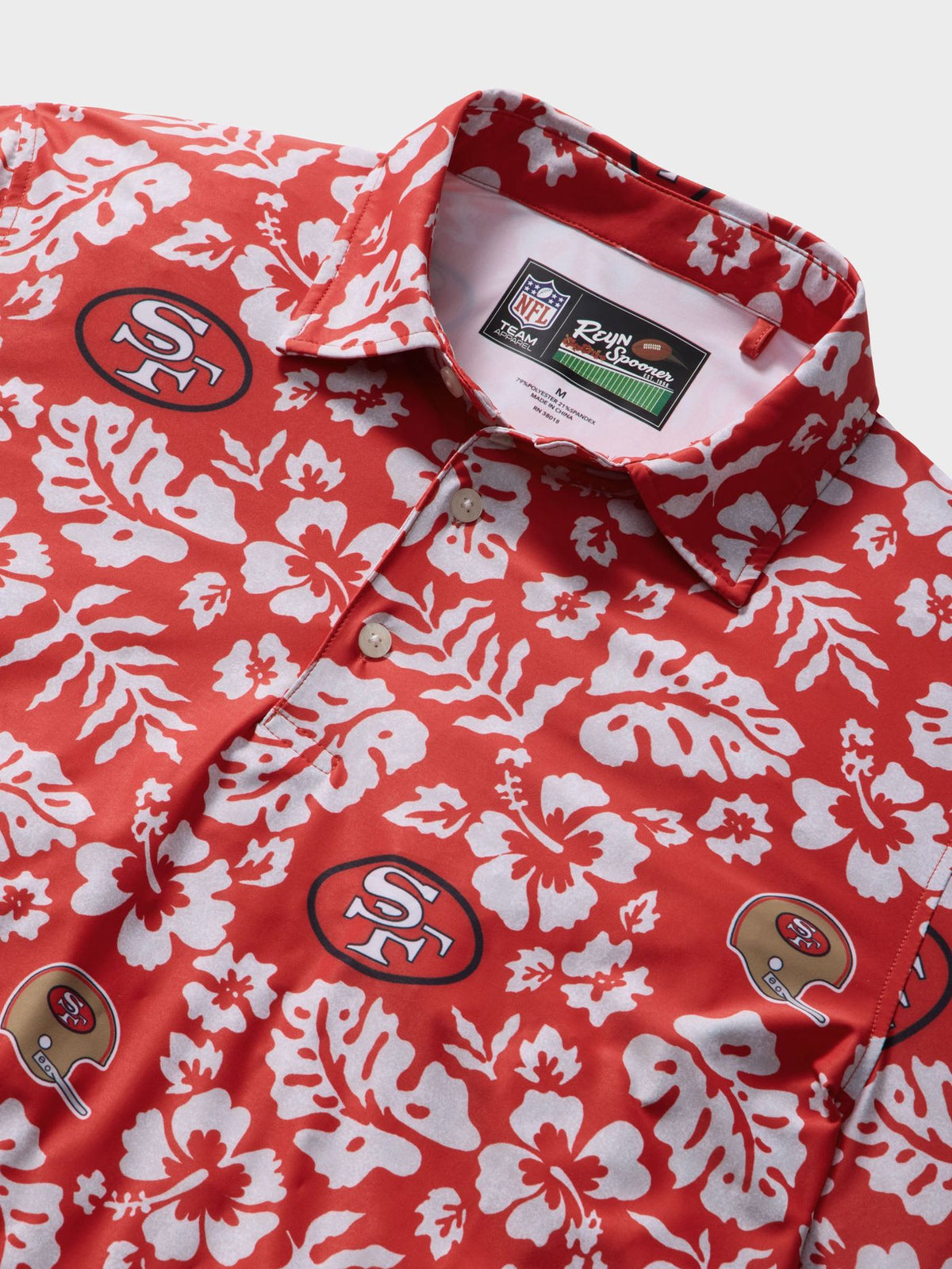 SAN FRANCISCO 49ERS THROWBACK PERFORMANCE POLO