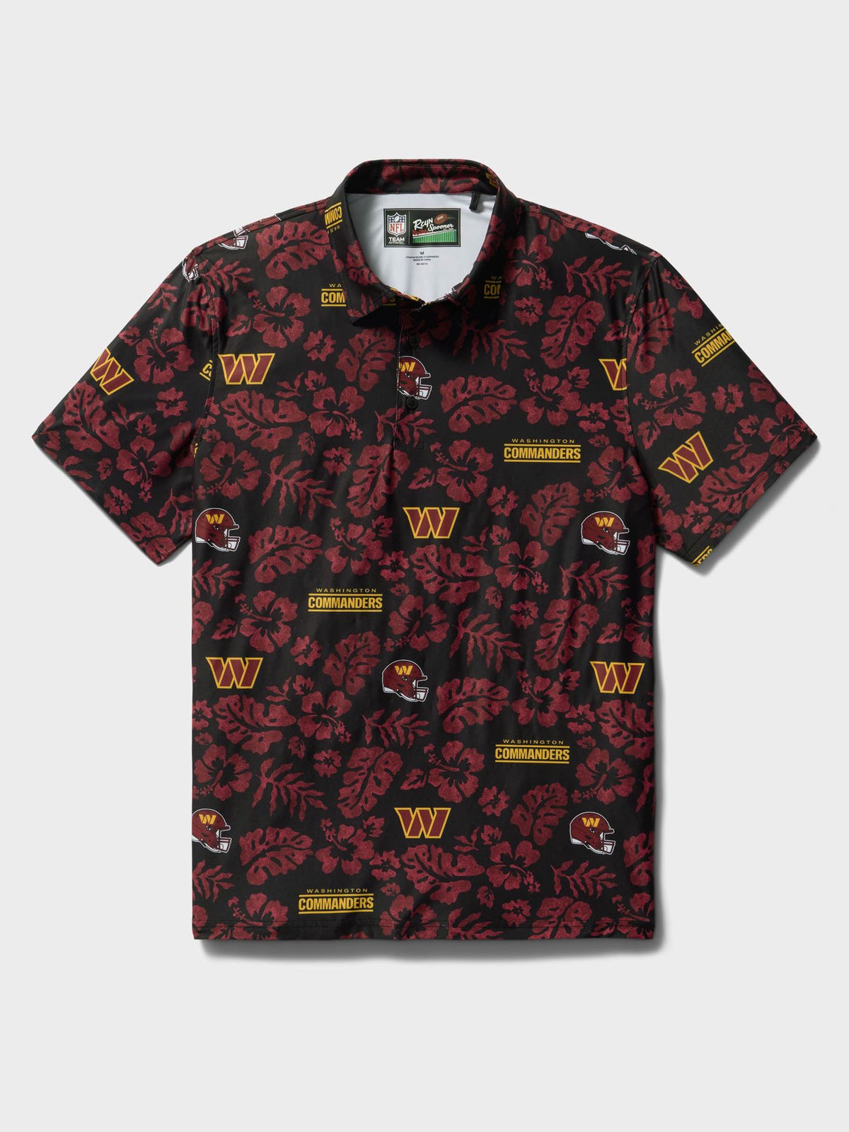 WASHINGTON COMMANDERS THROWBACK PERFORMANCE POLO