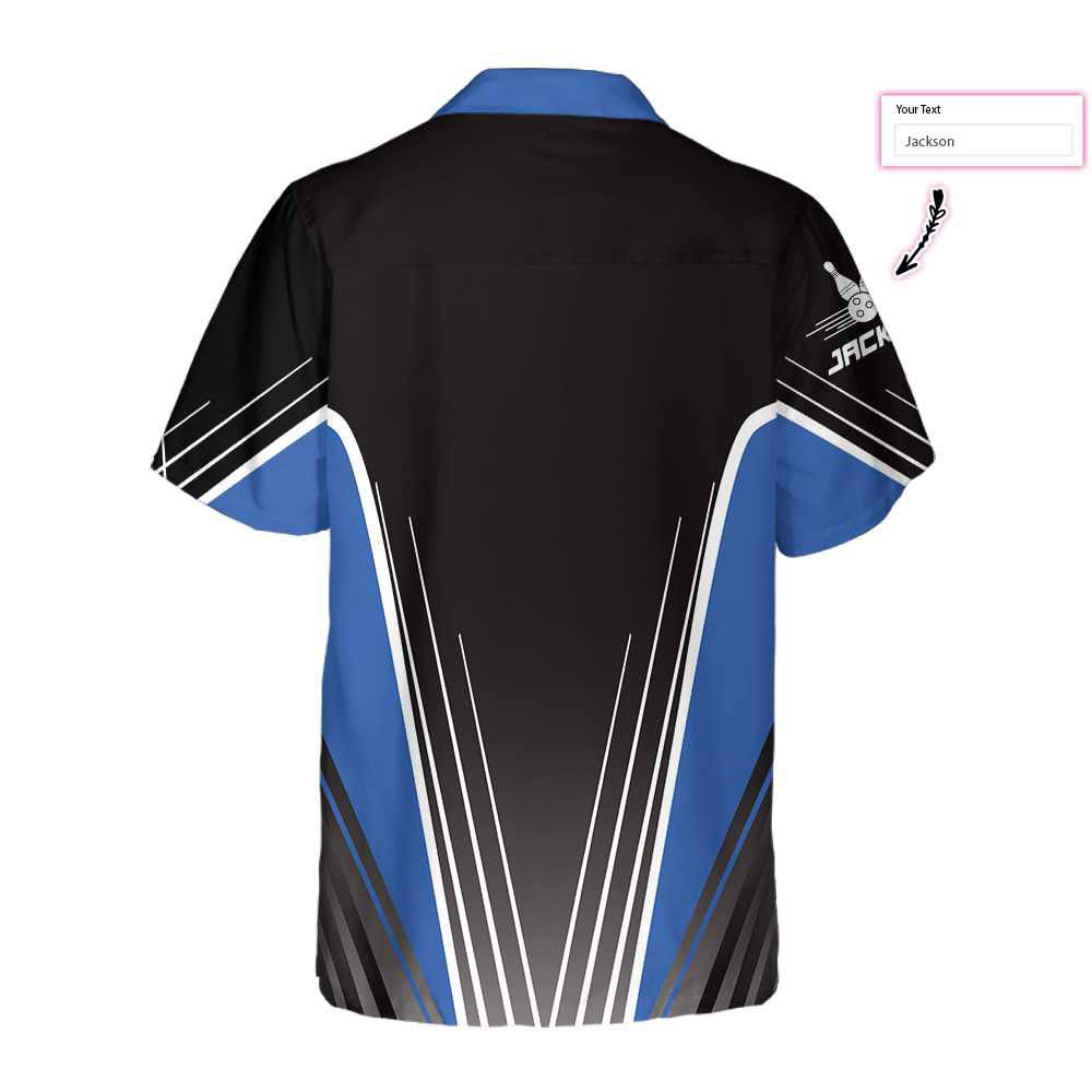 That’s How I Roll Bowling Blue Custom Hawaiian Shirt, Personalized Bowling Shirt For Men & Women