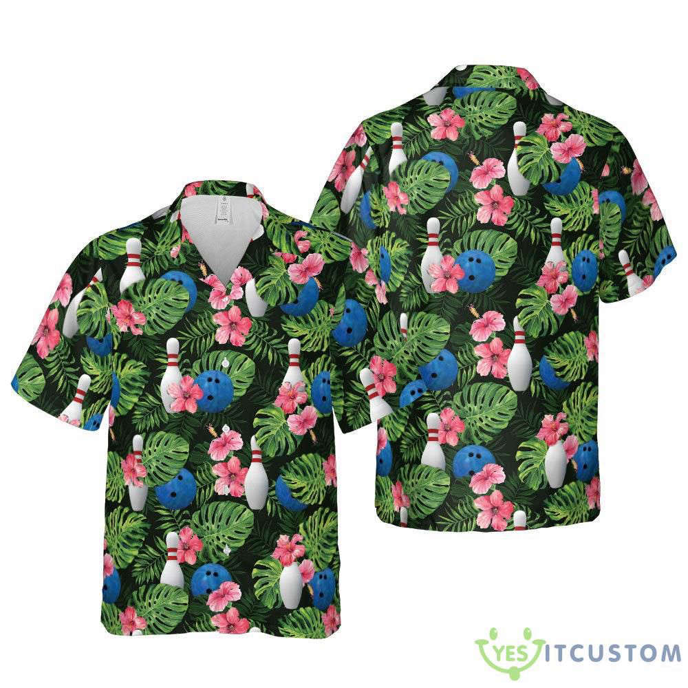Bowling for Men, Women, Aloha Shirt Summer Hawaiian Shirt