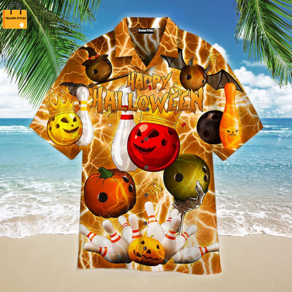 Bowling Party Halloween 2022 Hawaiian Shirt