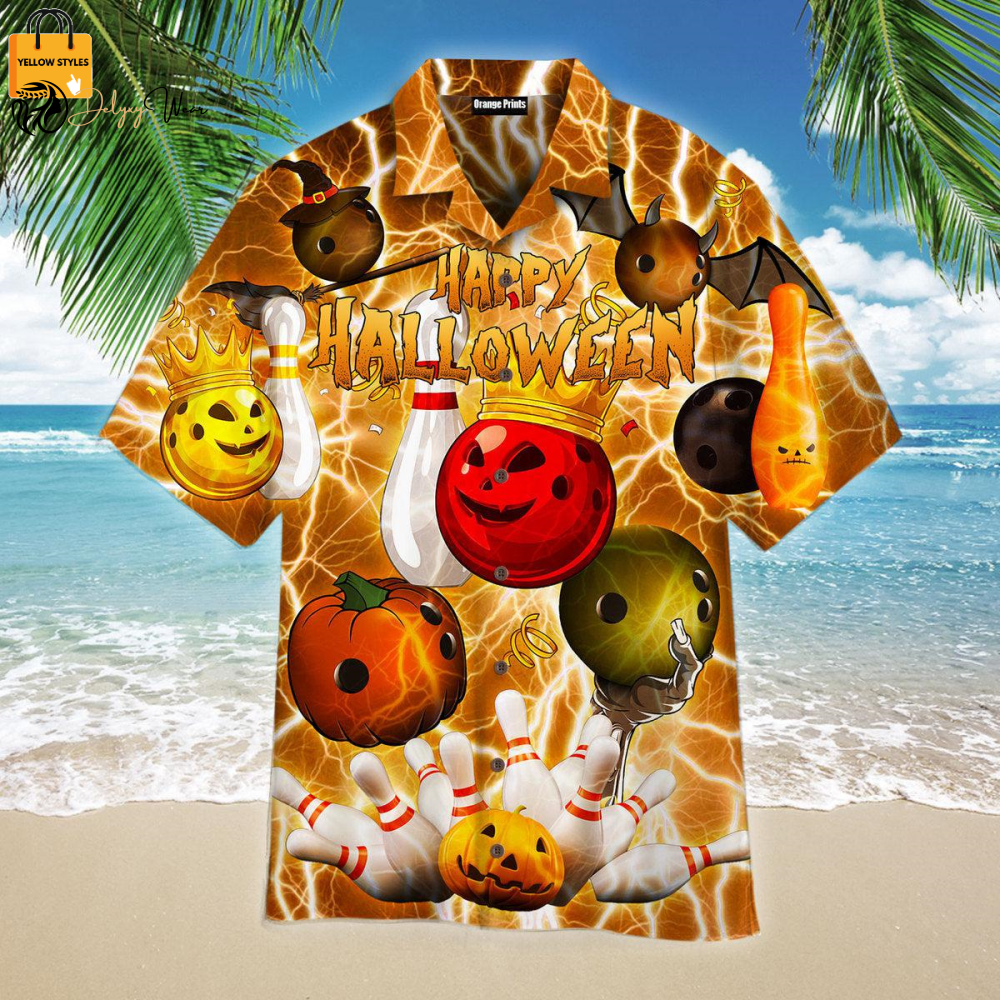 Bowling Party Halloween 2022 Hawaiian Shirt