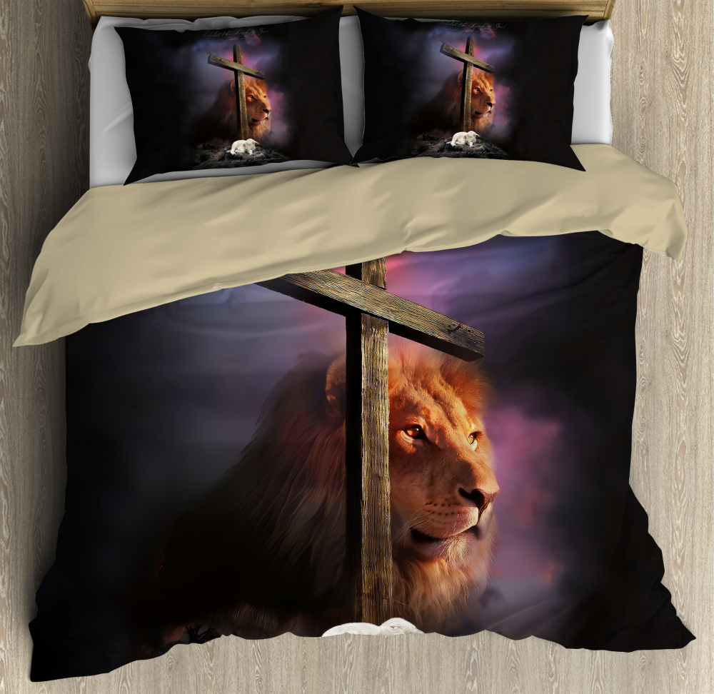Divine Christian Jesus Bedding Set – Perfect Gift for Believers Divine Christian Jesus Bedding Set – Perfect Gift for Believers