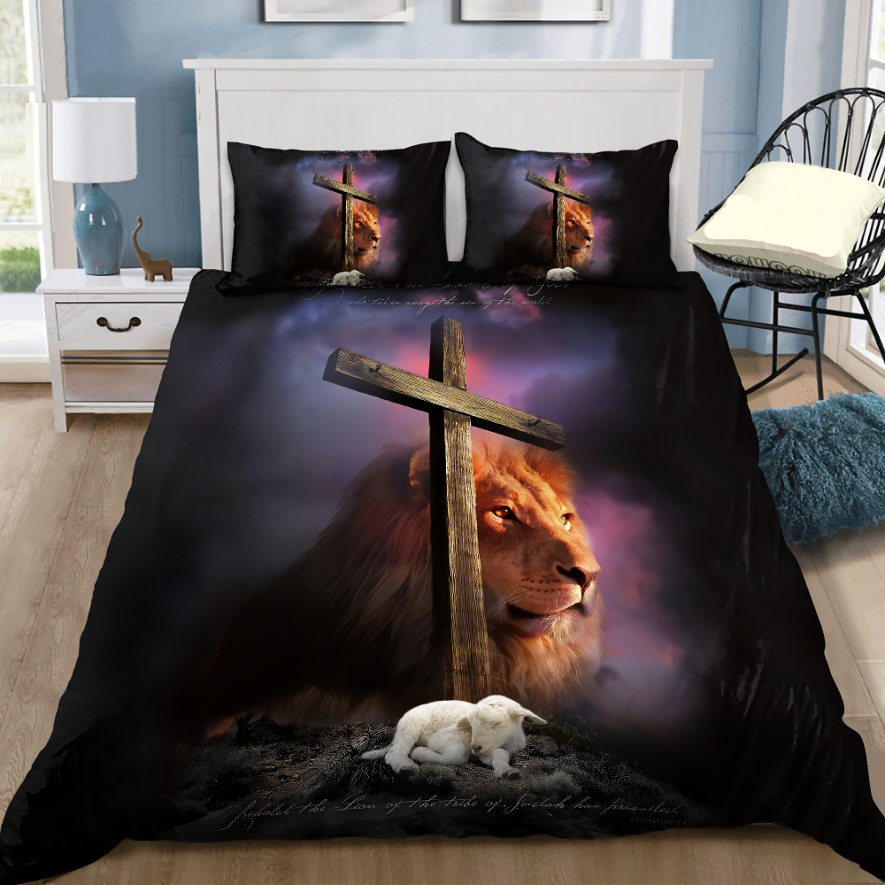 Divine Christian Jesus Bedding Set – Perfect Gift for Believers Divine Christian Jesus Bedding Set – Perfect Gift for Believers