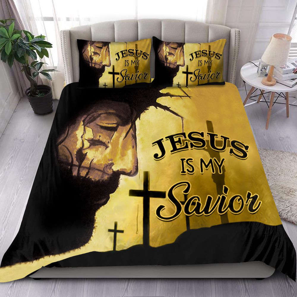 Divine Comfort: Jesus Bedding Set KH0807203 – Embrace Heavenly Serenity!