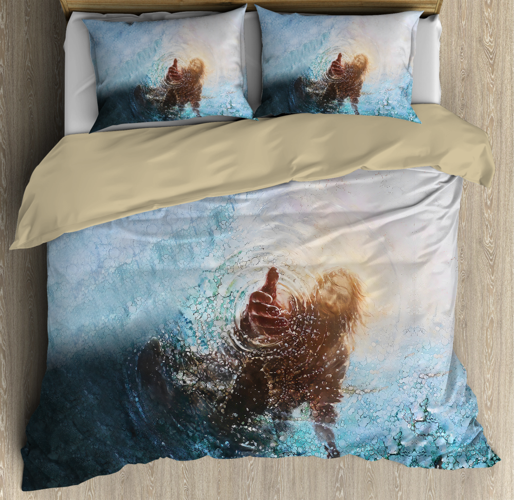 Divine Jesus Bedding Set: Perfect Christian Gift for a Blessed Sleep Divine Jesus Bedding Set: Perfect Christian Gift for a Blessed Sleep