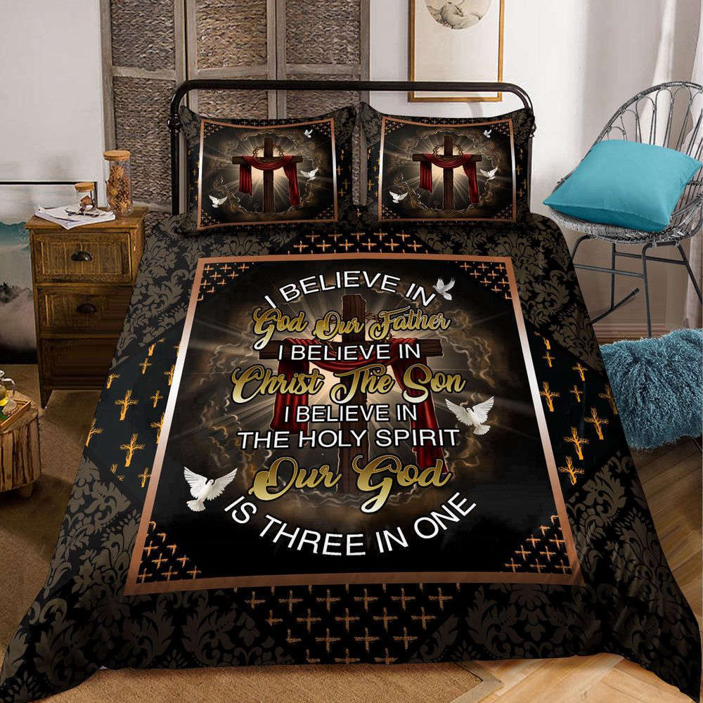 Jesus 3D All Over Printed Bedding Set – Express Your Faith with God