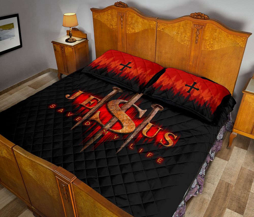 Jesus Quilt Bedding Set TA: Experience Life Transformation with Jesus Saving Grace Jesus Quilt Bedding Set TA: Experience Life Transformation with Jesus Saving Grace