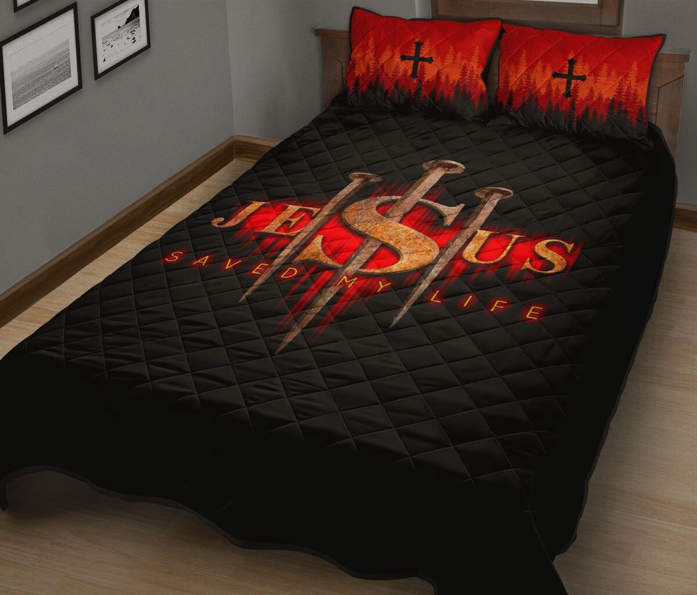 Jesus Quilt Bedding Set TA: Experience Life Transformation with Jesus Saving Grace Jesus Quilt Bedding Set TA: Experience Life Transformation with Jesus Saving Grace