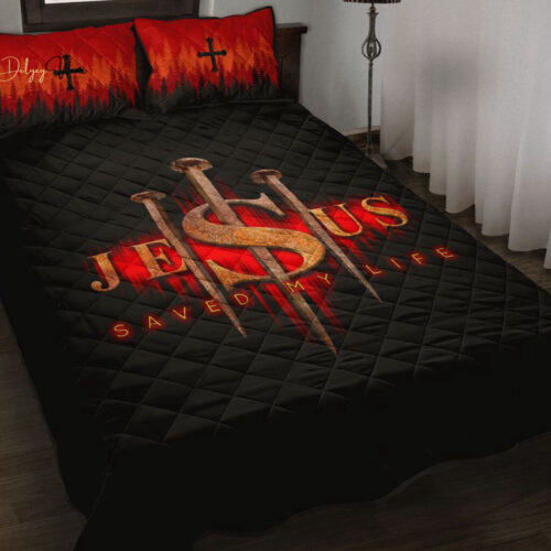 Jesus Quilt Bedding Set TA: Experience Life Transformation with Jesus Saving Grace