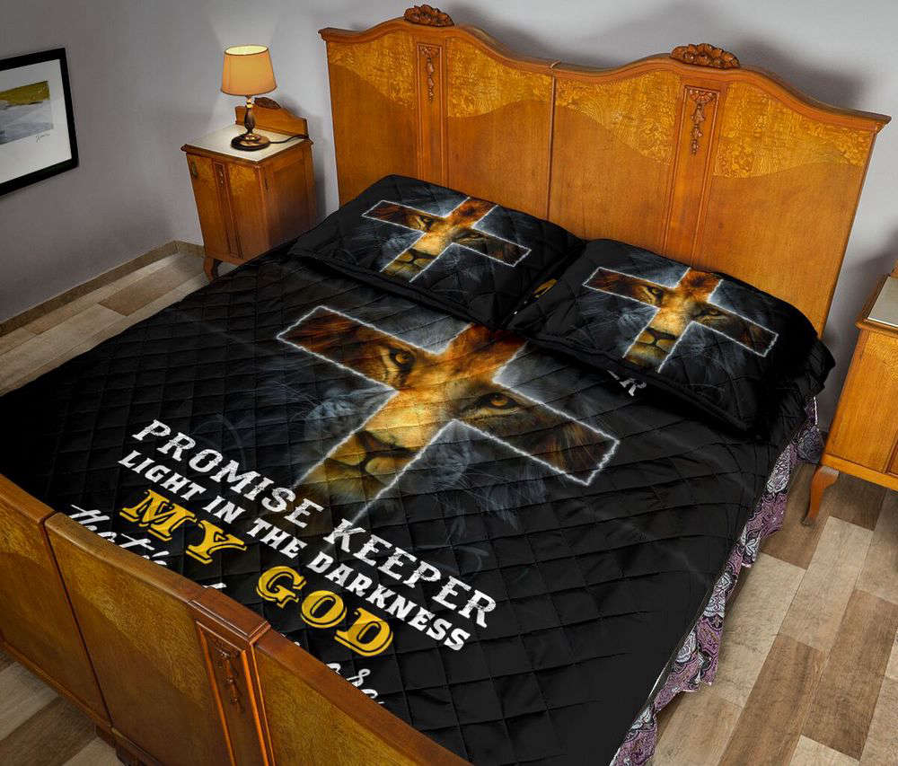 Jesus Quilt Bedding Set – Way Maker Miracle Worker Promise Keeper – Enhance Your Sleep Jesus Quilt Bedding Set – Way Maker Miracle Worker Promise Keeper – Enhance Your Sleep