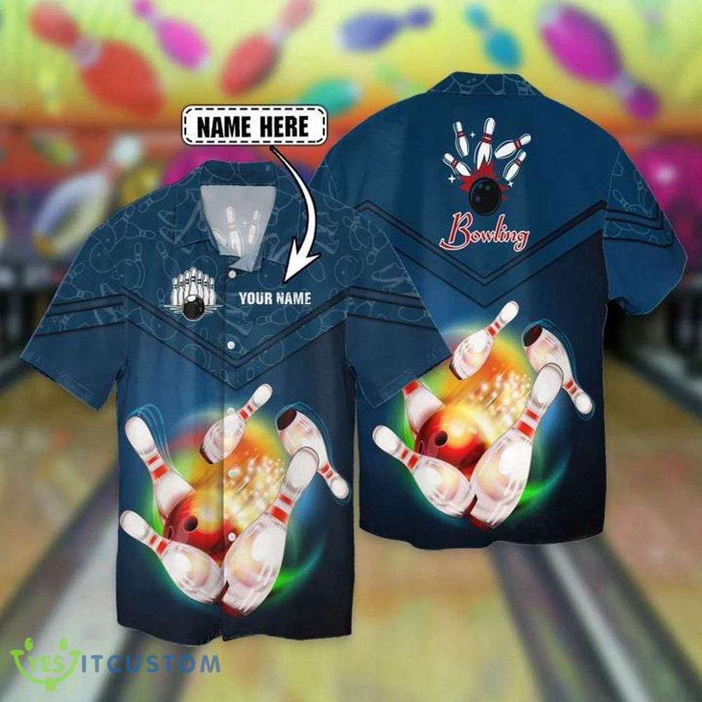 Personalized Bowling Ball 3D Hawaiianan Shirt For Men And Women Gift