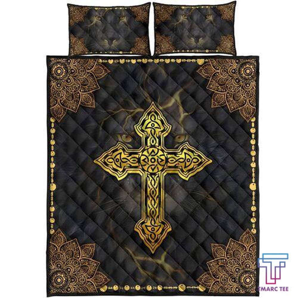 Stylish Tmarc Tee Jesus Cross Quilt Bedding Set for Comfy Nights Stylish Tmarc Tee Jesus Cross Quilt Bedding Set for Comfy Nights