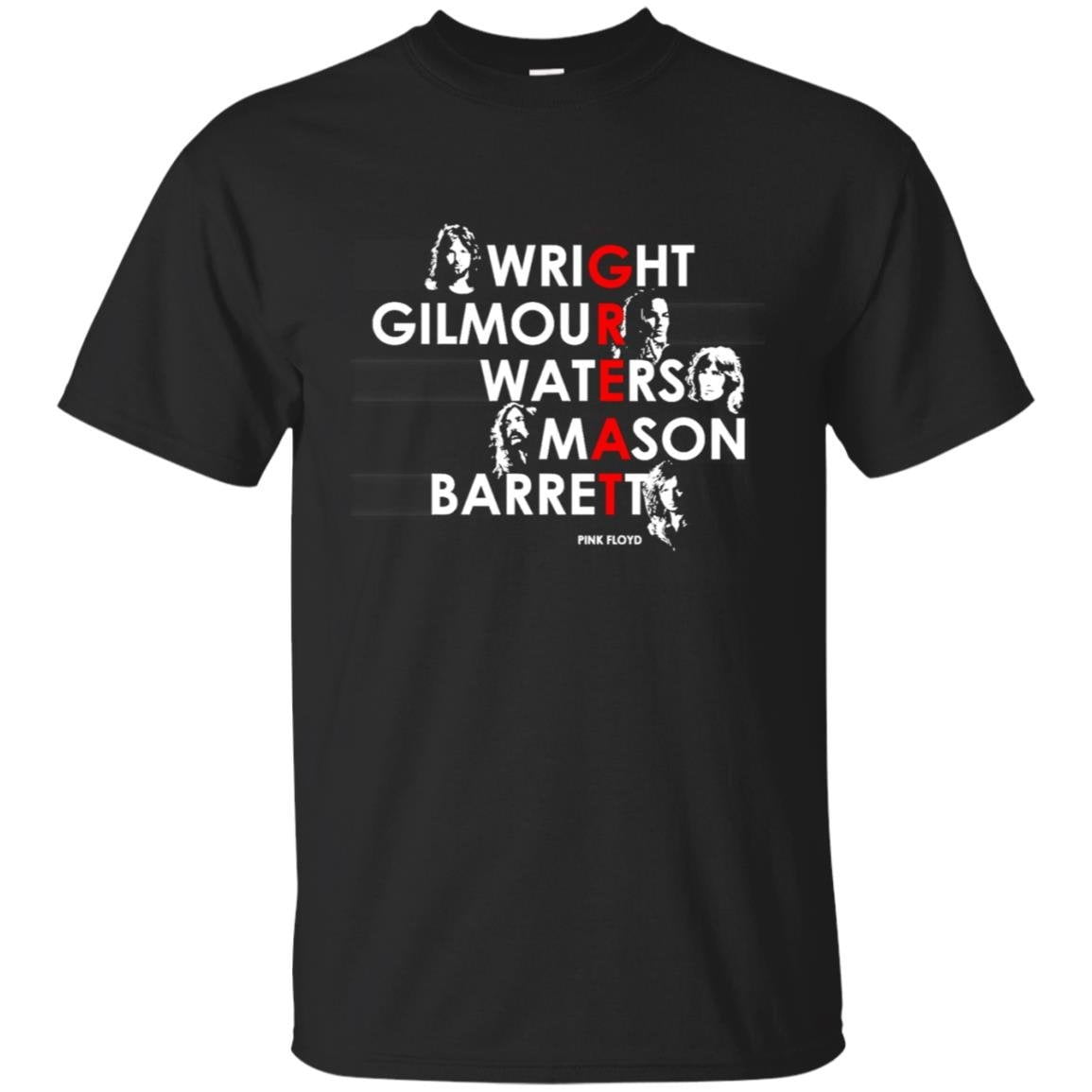Great Wright Gilmour Waters Mason Barrett Pink Floyd Shirt Gift for Men Women Fans Gift for Men Women Fans