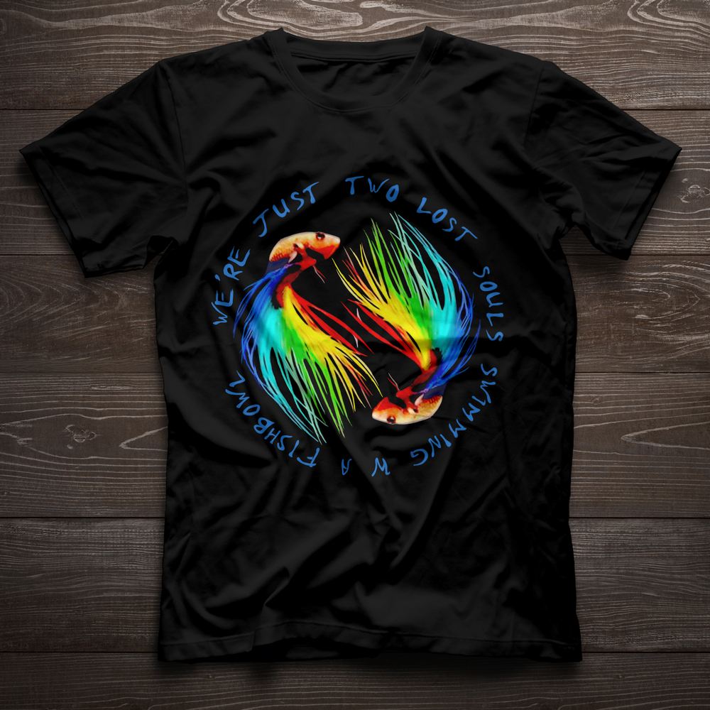 We’re just two lost souls Swimming in a fish bowl Version 5 Pink Floyd Shirt Gift for Men Women Fans Gift for Men Women Fans