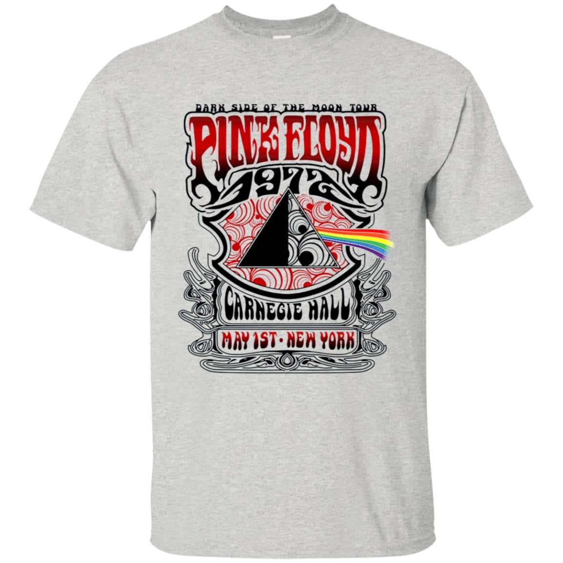 Dark Side Of The Moon Tour Carnegie Hall New York 1972 Pink Floyd Shirt Gift for Men Women Fans Gift for Men Women Fans