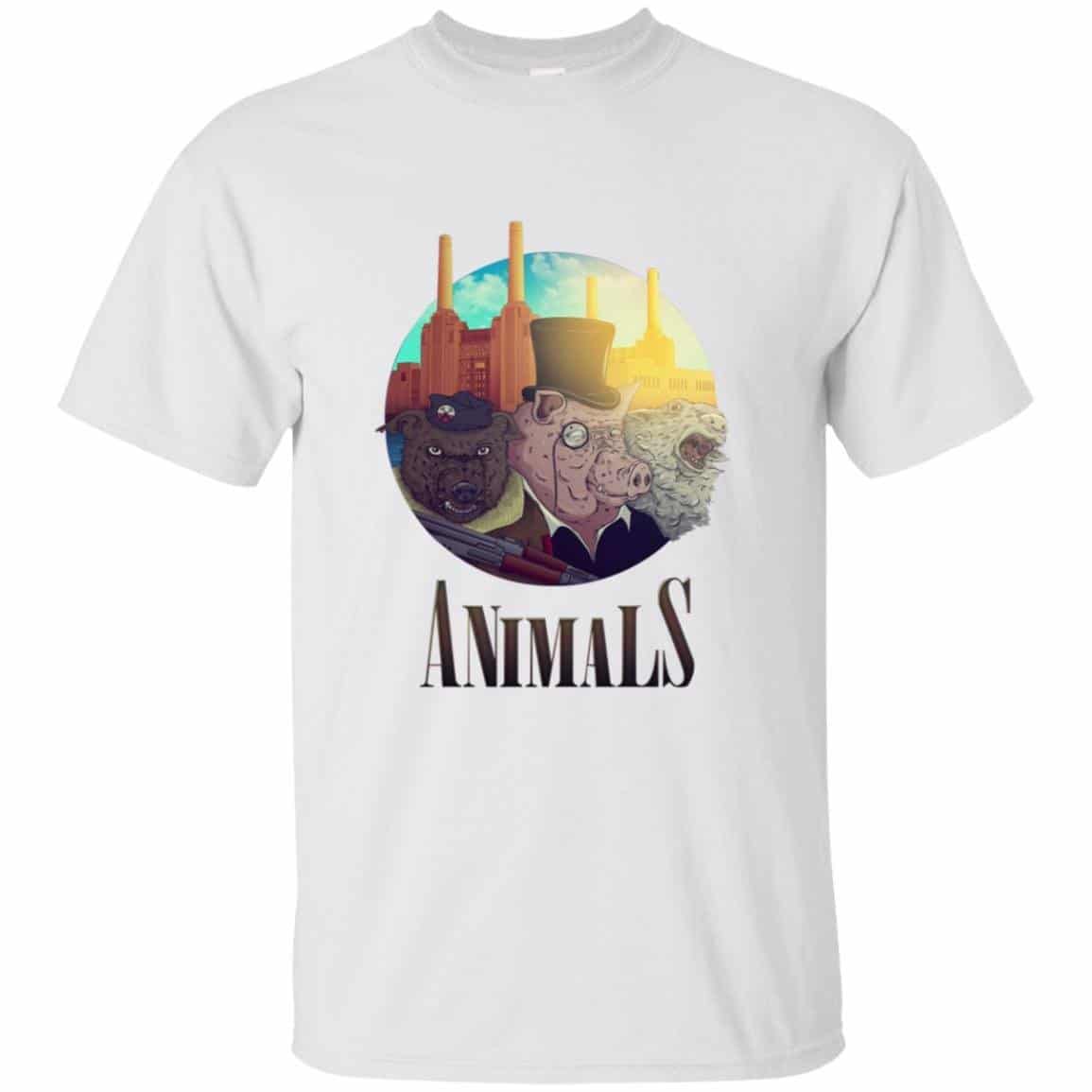 Animals White Pink Floyd Shirt Gift for Men Women Fans Gift for Men Women Fans Animals White Pink Floyd Shirt Gift for Men Women Fans Gift for Men Women Fans