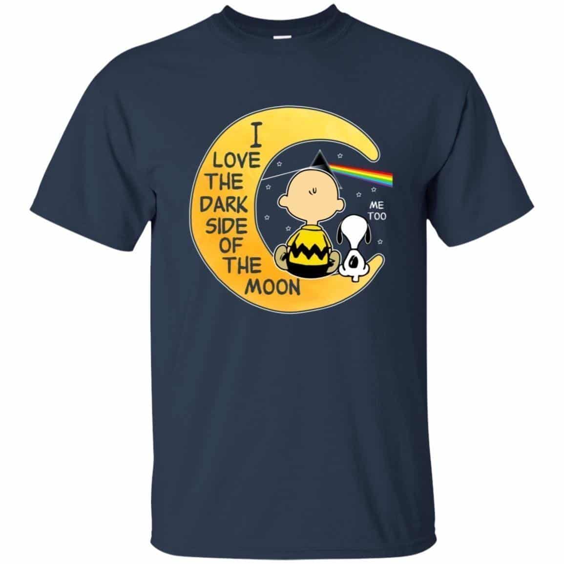 Snoopy I love the dark Side Of the Moon Pink Floyd Shirt Gift for Men Women Fans Gift for Men Women Fans Snoopy I love the dark Side Of the Moon Pink Floyd Shirt Gift for Men Women Fans Gift for Men Women Fans
