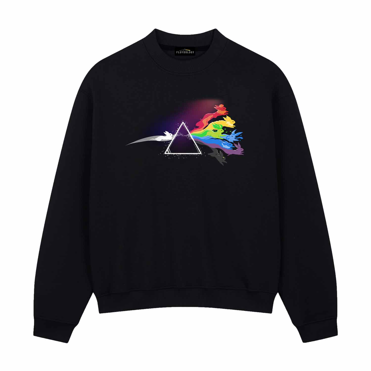 Run Rabbit Run Dark side of the moon Pokemon Pink Floyd Shirt Gift for Men Women Fans Gift for Men Women Fans
