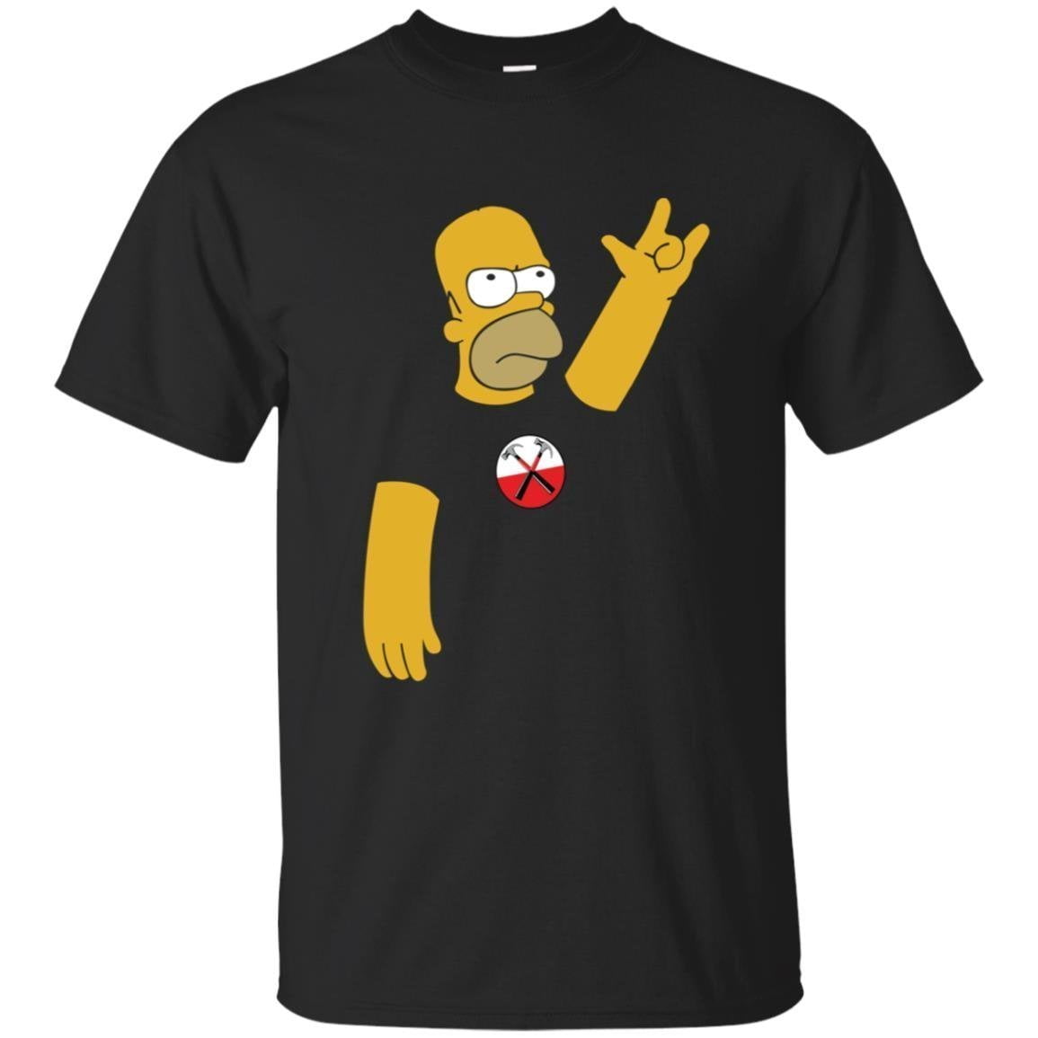 Simpson x The Wall Pink Floyd Shirt Gift for Men Women Fans Gift for Men Women Fans