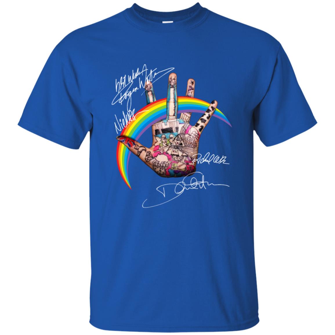 Pink Floyd Rainbow Hand Sign Shirt Gift for Men Women Fans Gift for Men Women Fans Pink Floyd Rainbow Hand Sign Shirt Gift for Men Women Fans Gift for Men Women Fans