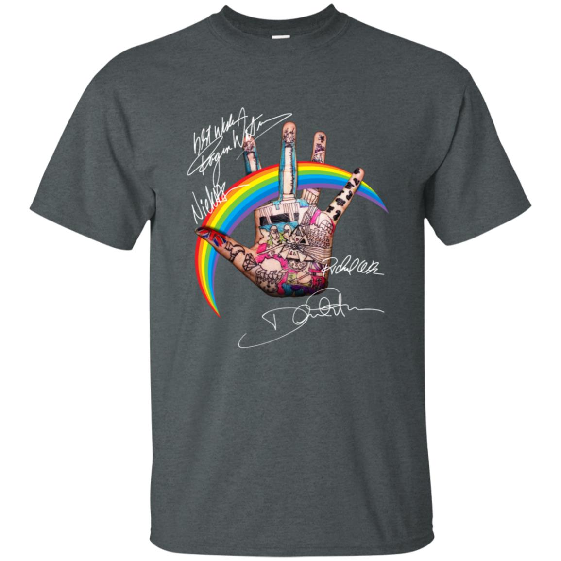 Pink Floyd Rainbow Hand Sign Shirt Gift for Men Women Fans Gift for Men Women Fans Pink Floyd Rainbow Hand Sign Shirt Gift for Men Women Fans Gift for Men Women Fans