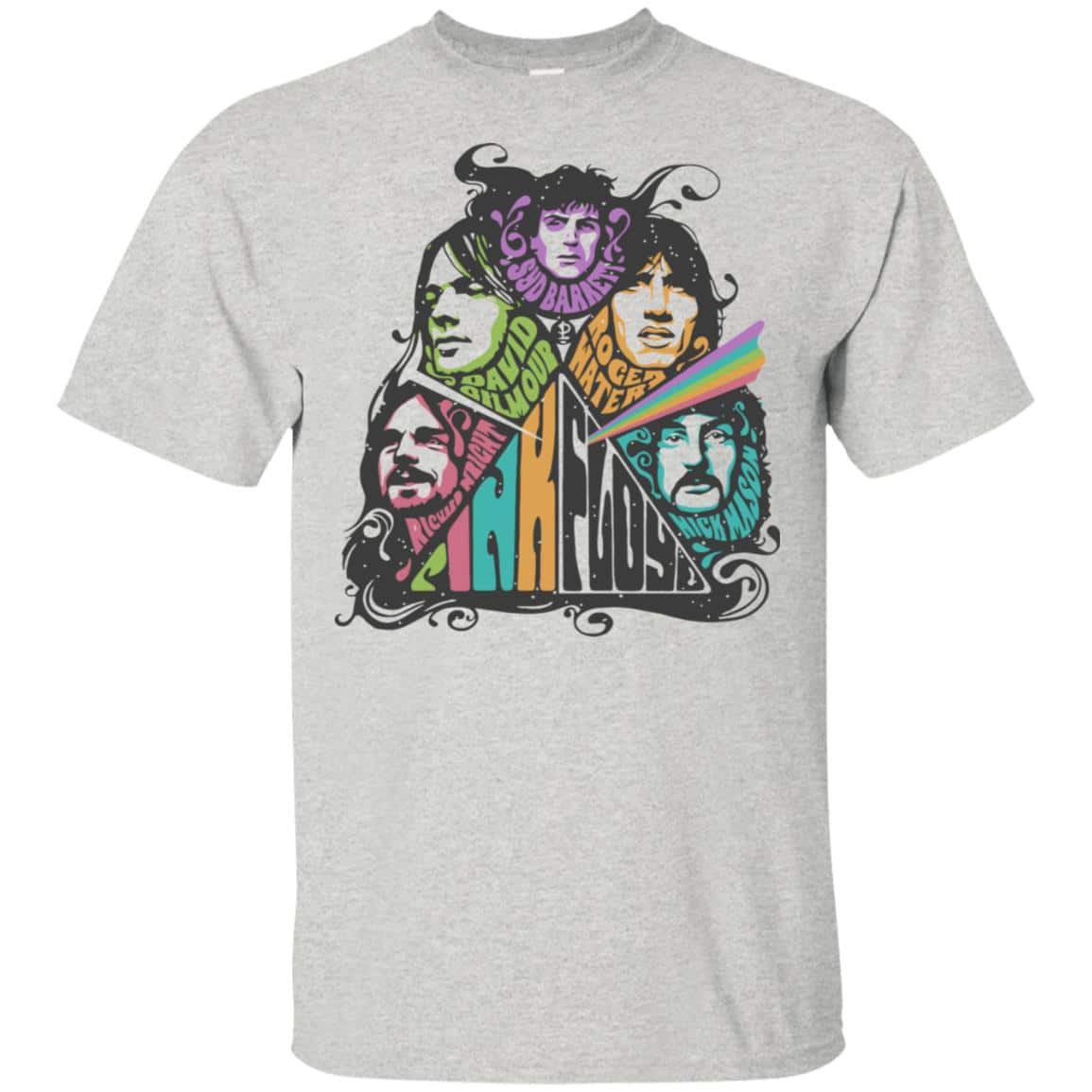 Pink Floyd Members Art Shirt Gift for Men Women Fans Gift for Men Women Fans