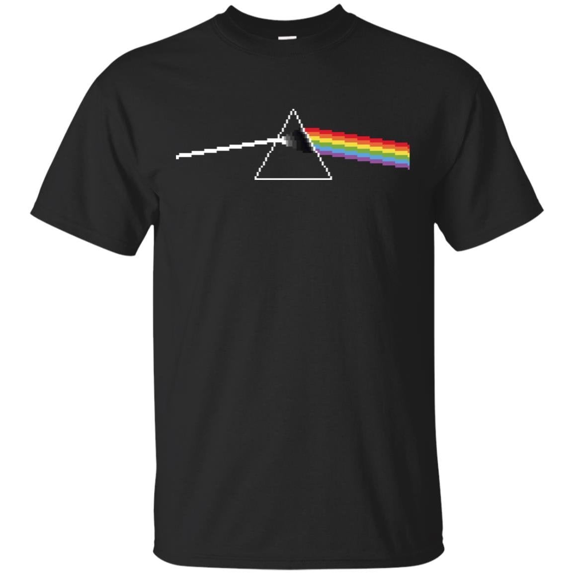 Pink Floyd Dark Side Of Moon Pixel Shirt Gift for Men Women Fans Gift for Men Women Fans