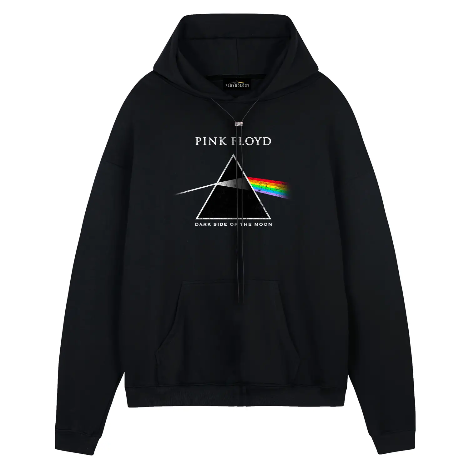 Pink Floyd Dark Side of the Moon Black Distressed Fitted Shirt Gift for Men Women Fans Gift for Men Women Fans