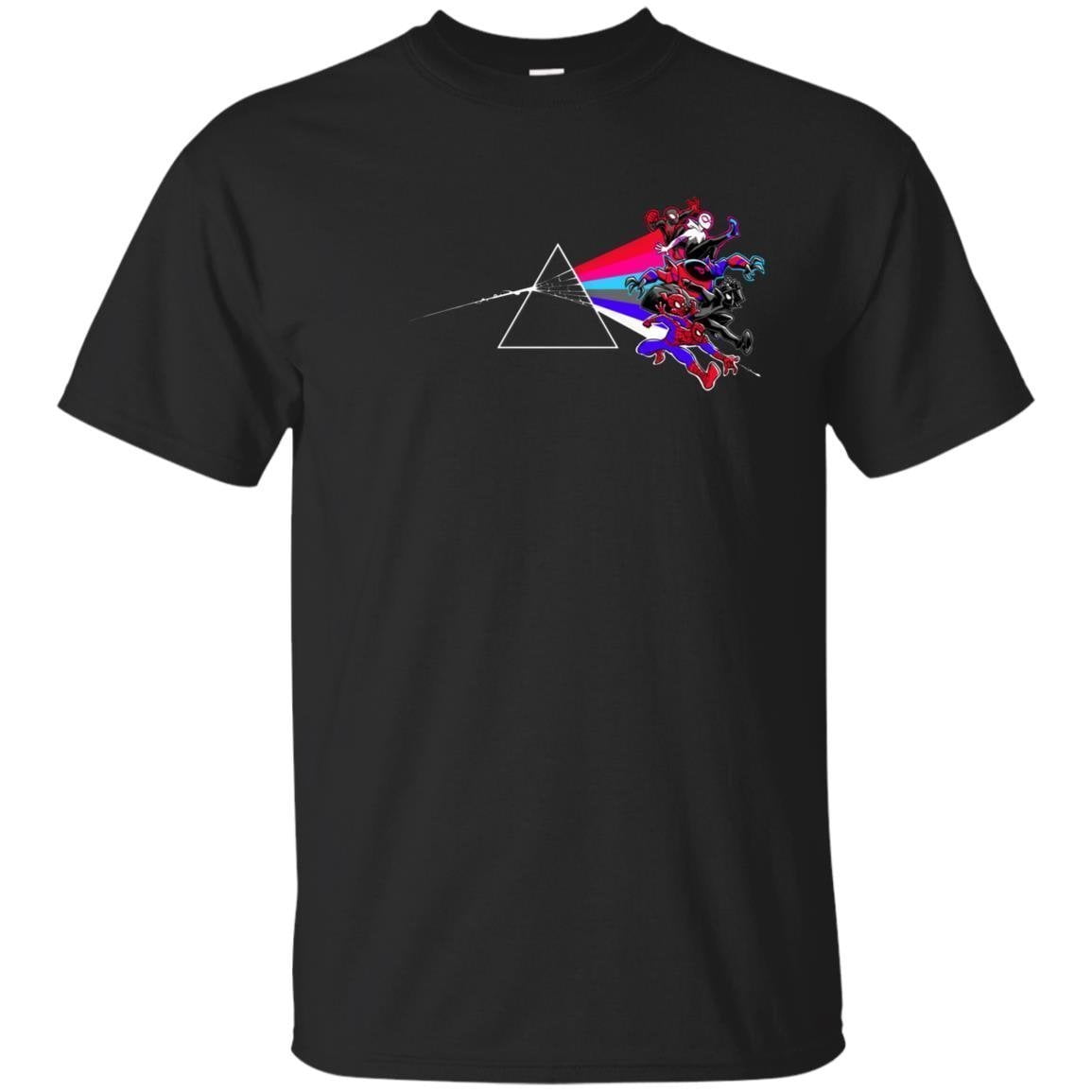 Spider man – Into the Spider-Verse x Pink Floyd – Dark Side Of the Moon Shirt Gift for Men Women Fans Gift for Men Women Fans