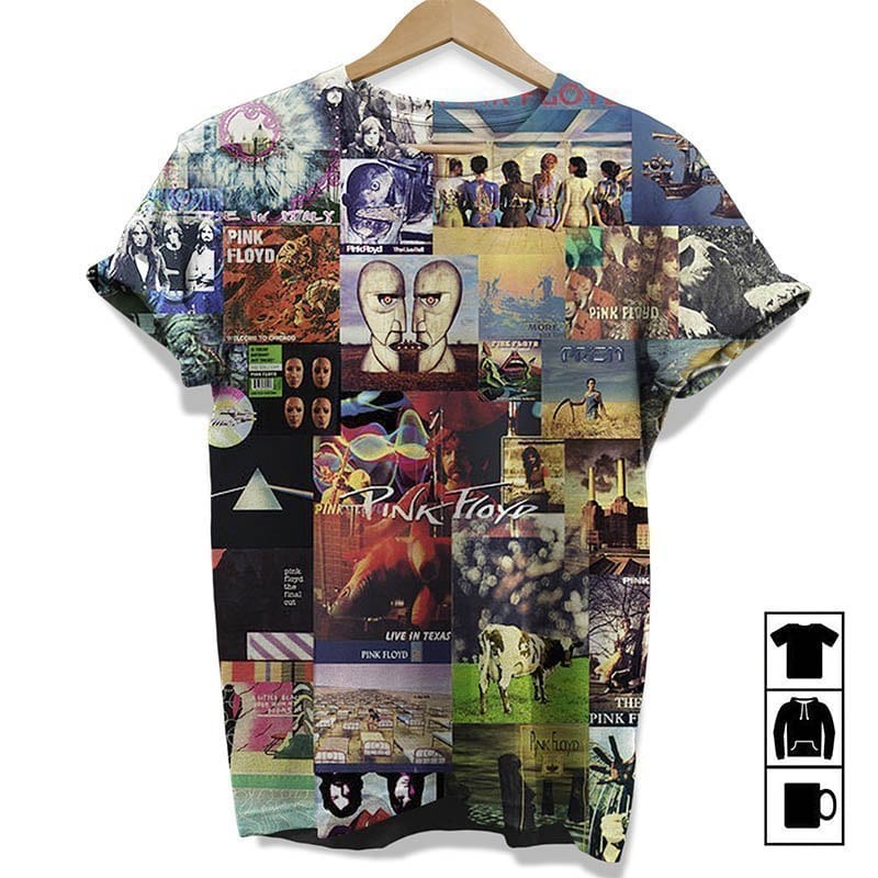 Pink Floyd Album Collage Shirt Gift for Men Women Fans Gift for Men Women Fans