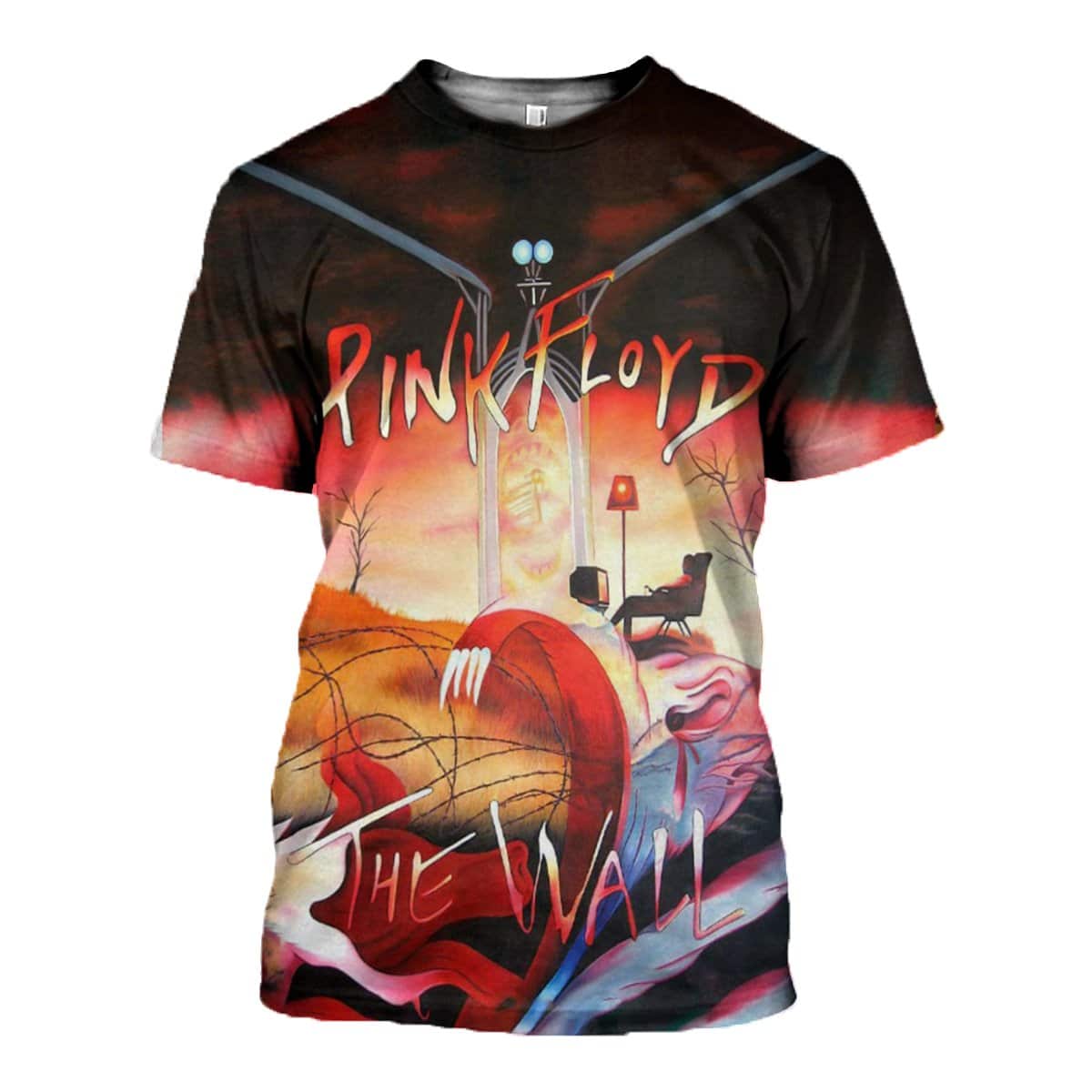 The Wall Water Color Painting Pink Floyd Shirt Gift for Men Women Fans Gift for Men Women Fans