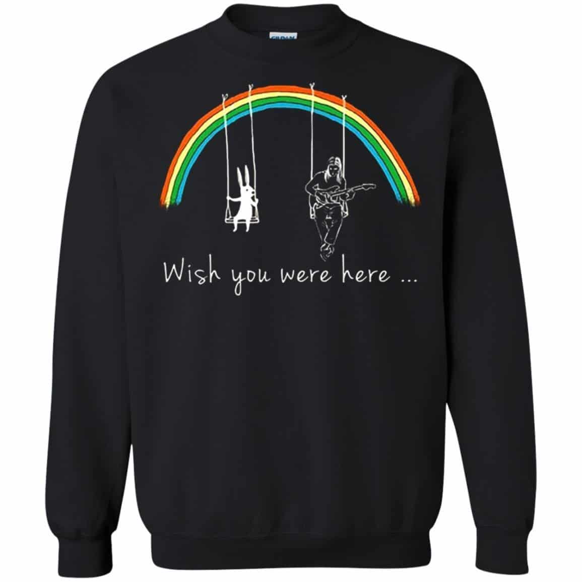 Wish you were here rainbow Pink Floyd Shirt Gift for Men Women Fans Gift for Men Women Fans